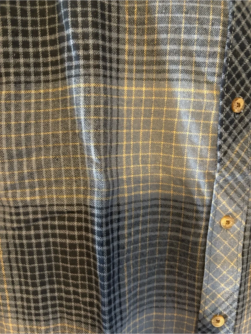 Billabong Blue Plaid Long-Sleeve Button-Down Shirt